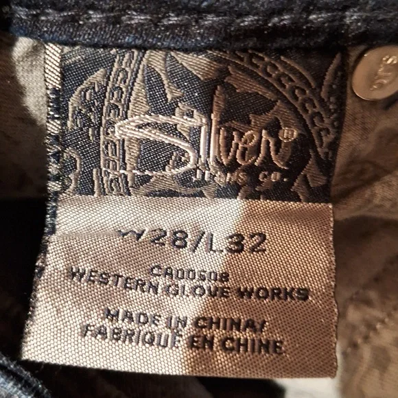 Silver Berkley Slim Straight Jeans - Picture 7 of 8